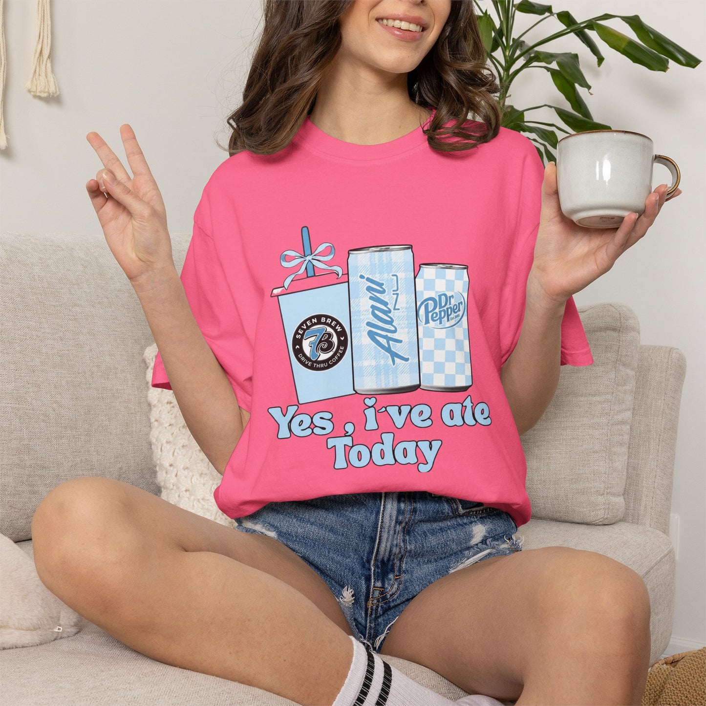 Yes, I’ve ate today graphic tee