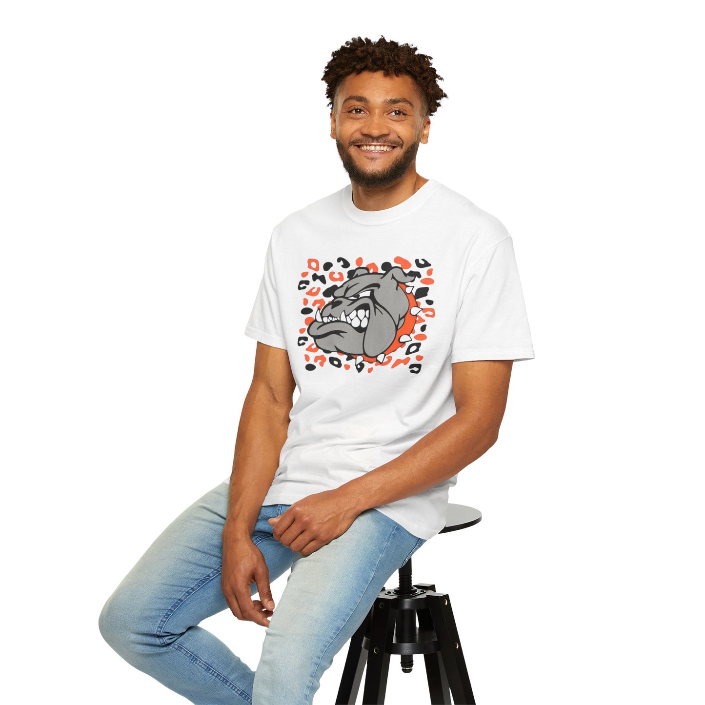 Unisex Bulldog Mascot Tee