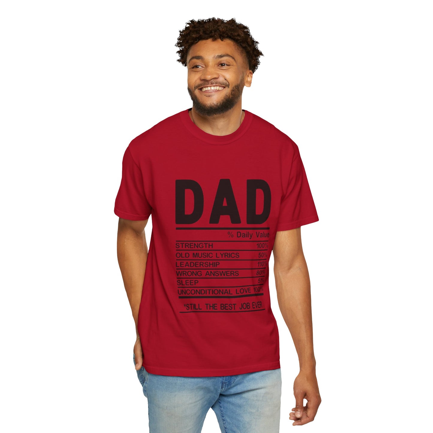 Dad Daily Value T-Shirt — Funny Father’s Day Gift Tee