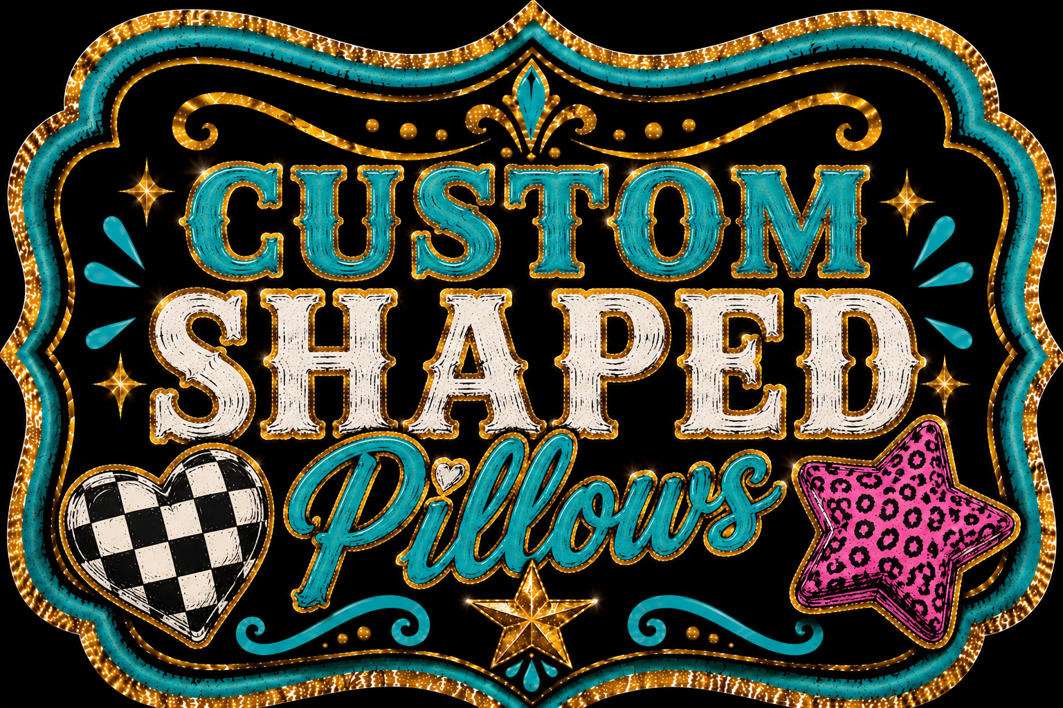 Custom Shaped Pillows