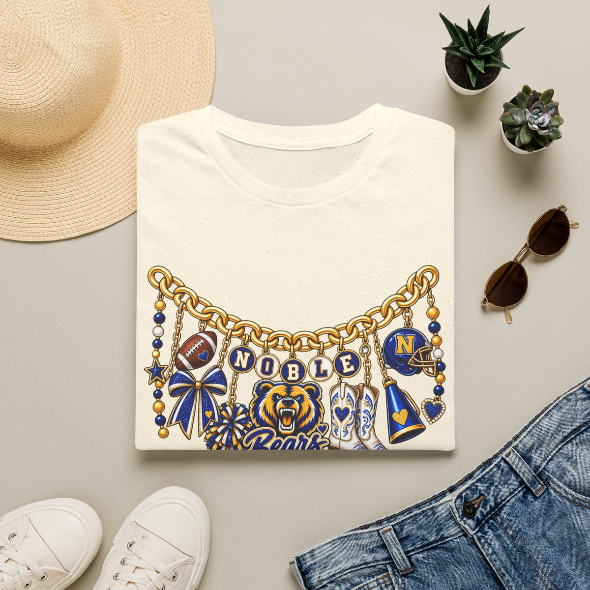 Bears necklace tee