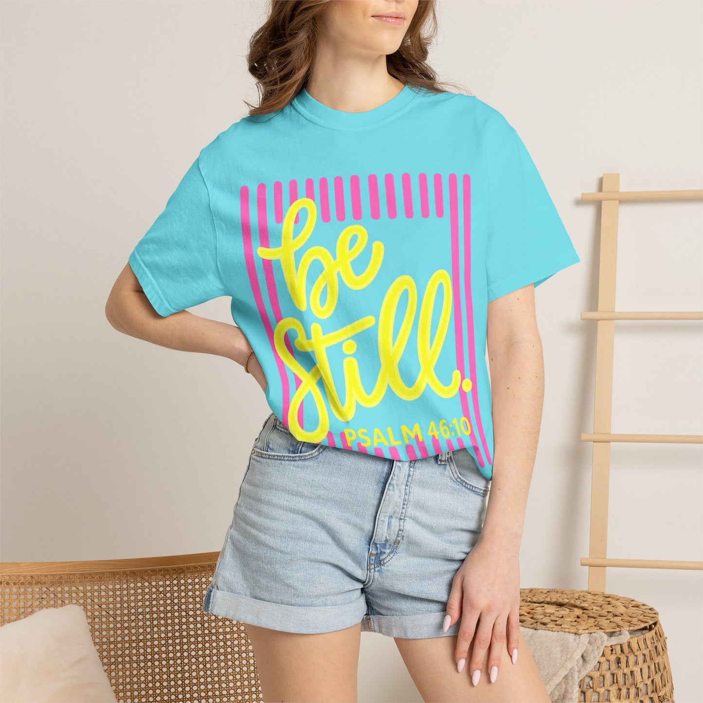 Be Still Psalm 46:10 T-Shirt