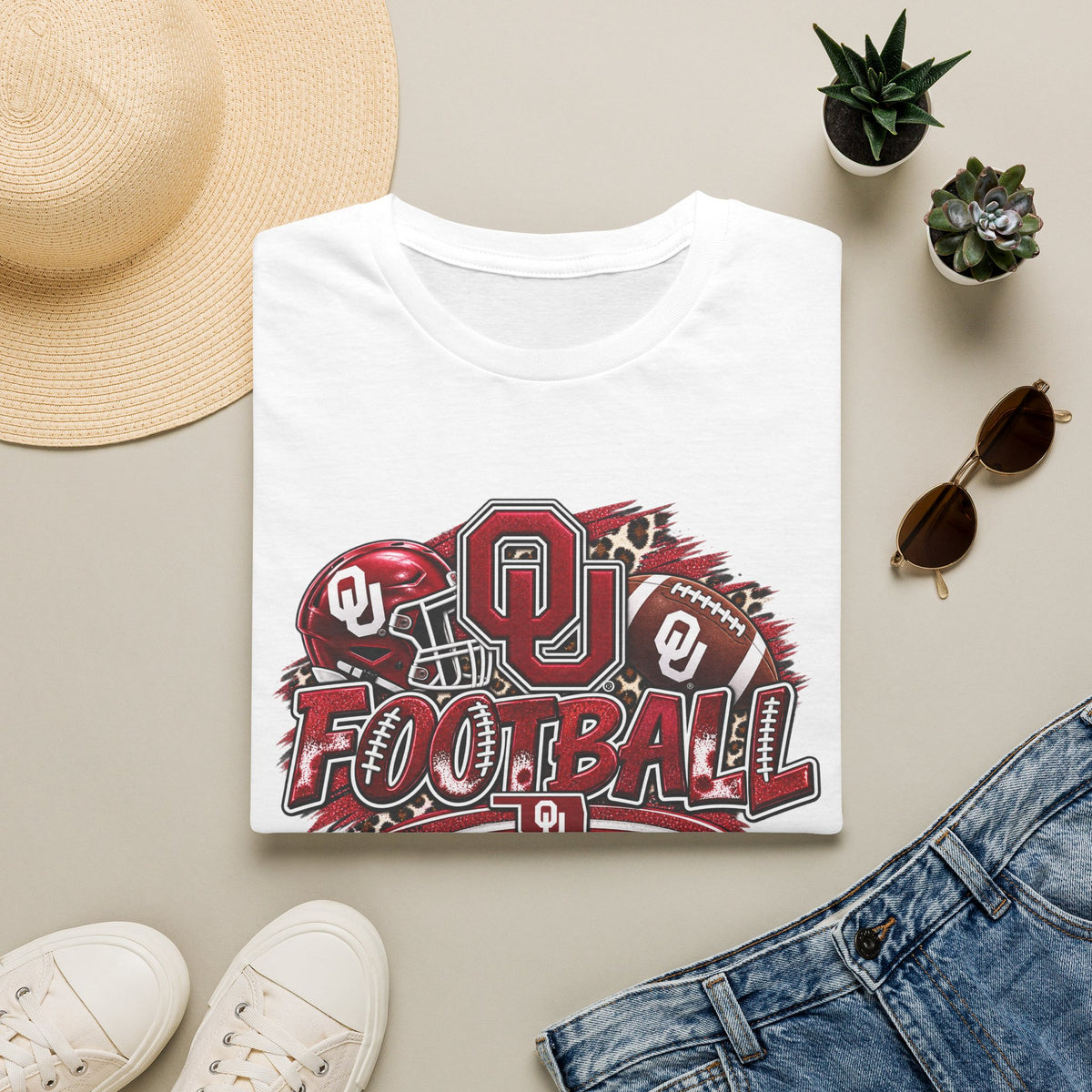 OU Football Unisex Softstyle T-Shirt