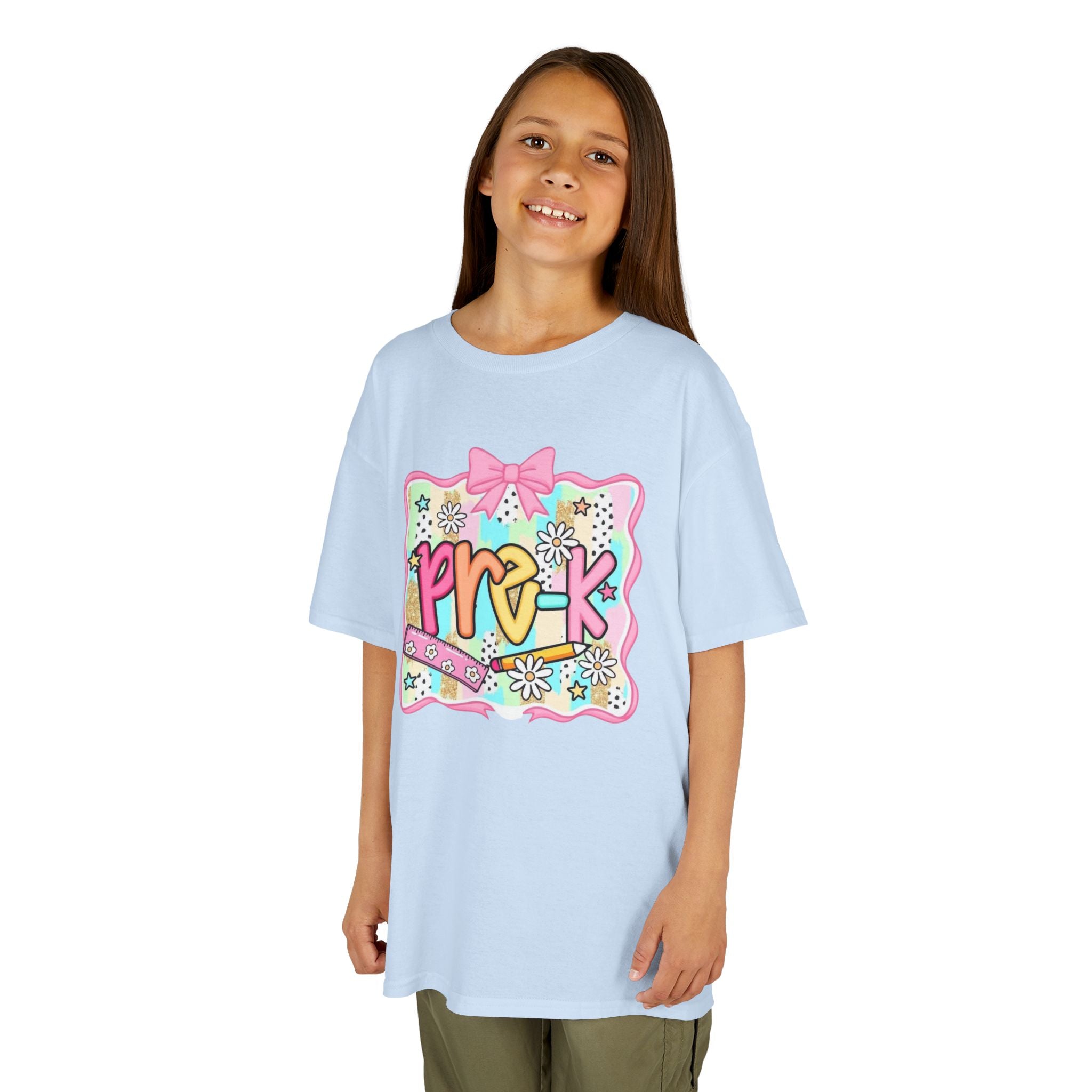 Cute 'Pre-K' Floral Back-to-School Shirt