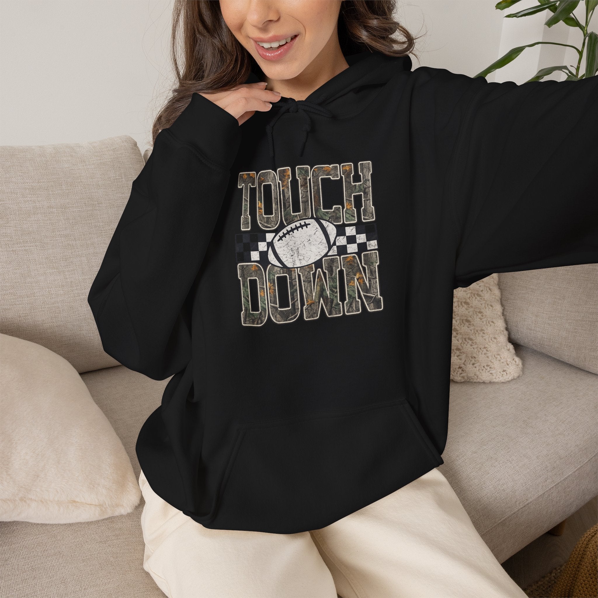 Camo Touchdown Hoodie