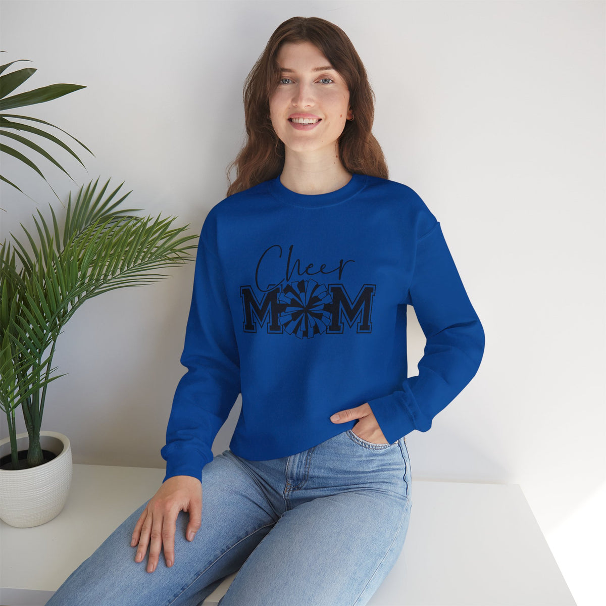 Cheer Mom Front & Back sweatshirt