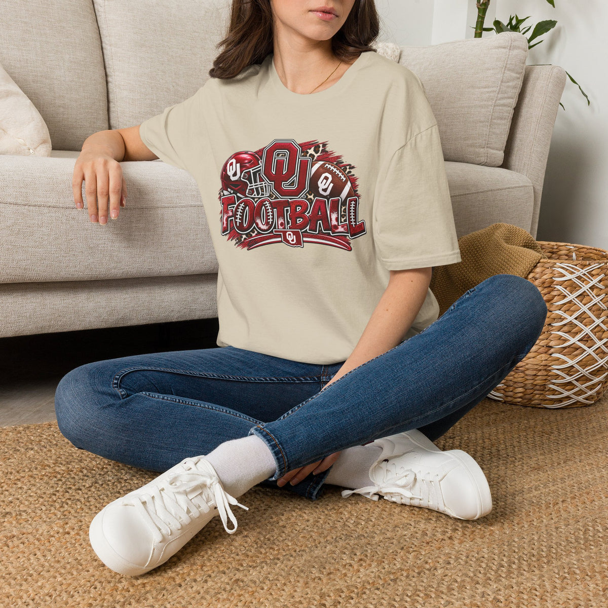 OU Football Unisex Softstyle T-Shirt