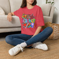 Teacher Colorful Stars & Apple Graphic T-Shirt