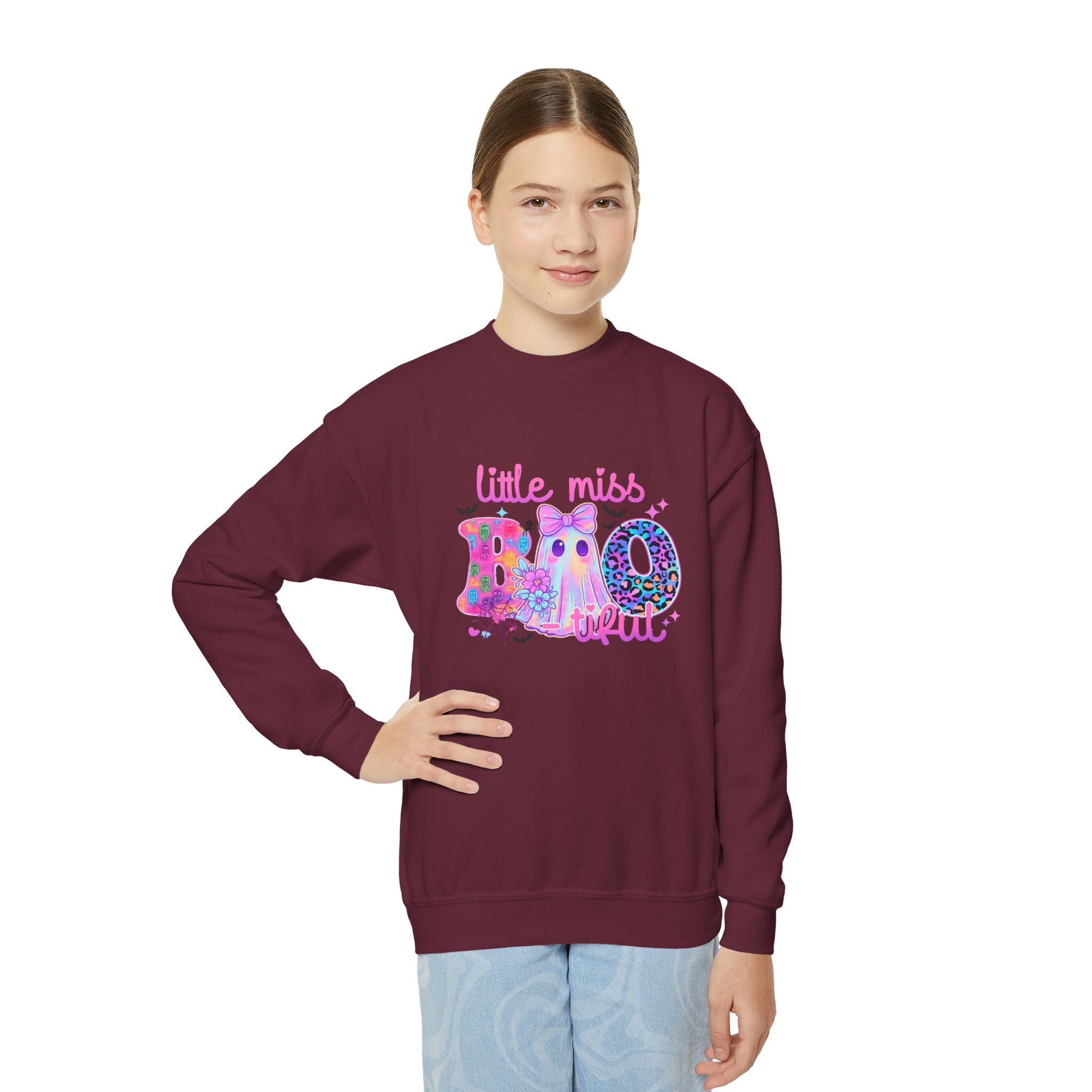 "Little Miss BOO-tiful" Kids Sweater