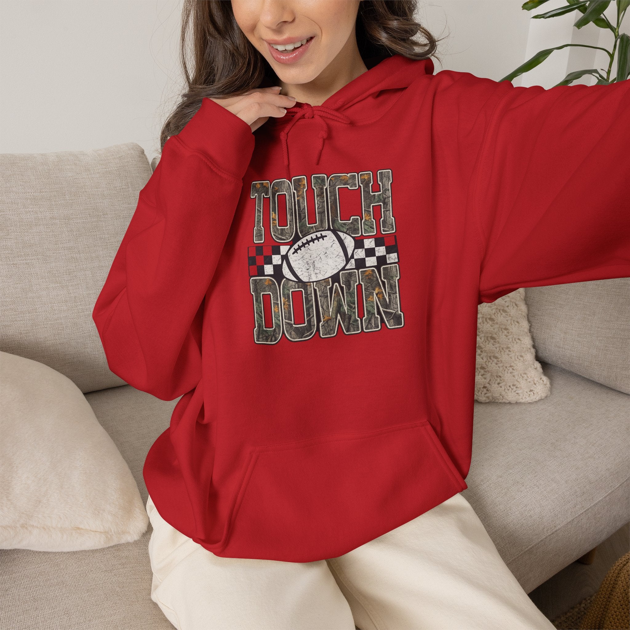 Camo Touchdown Hoodie