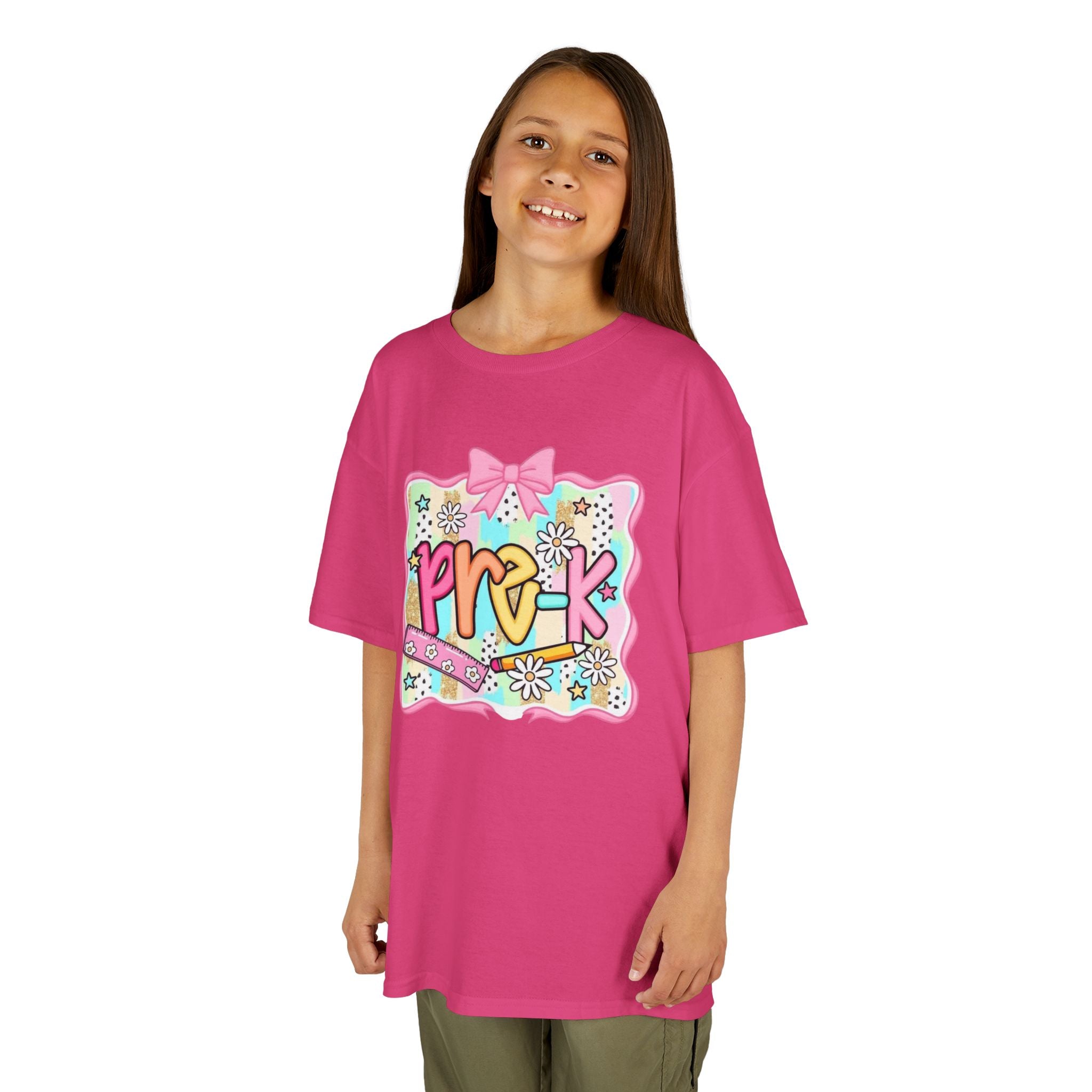 Cute 'Pre-K' Floral Back-to-School Shirt