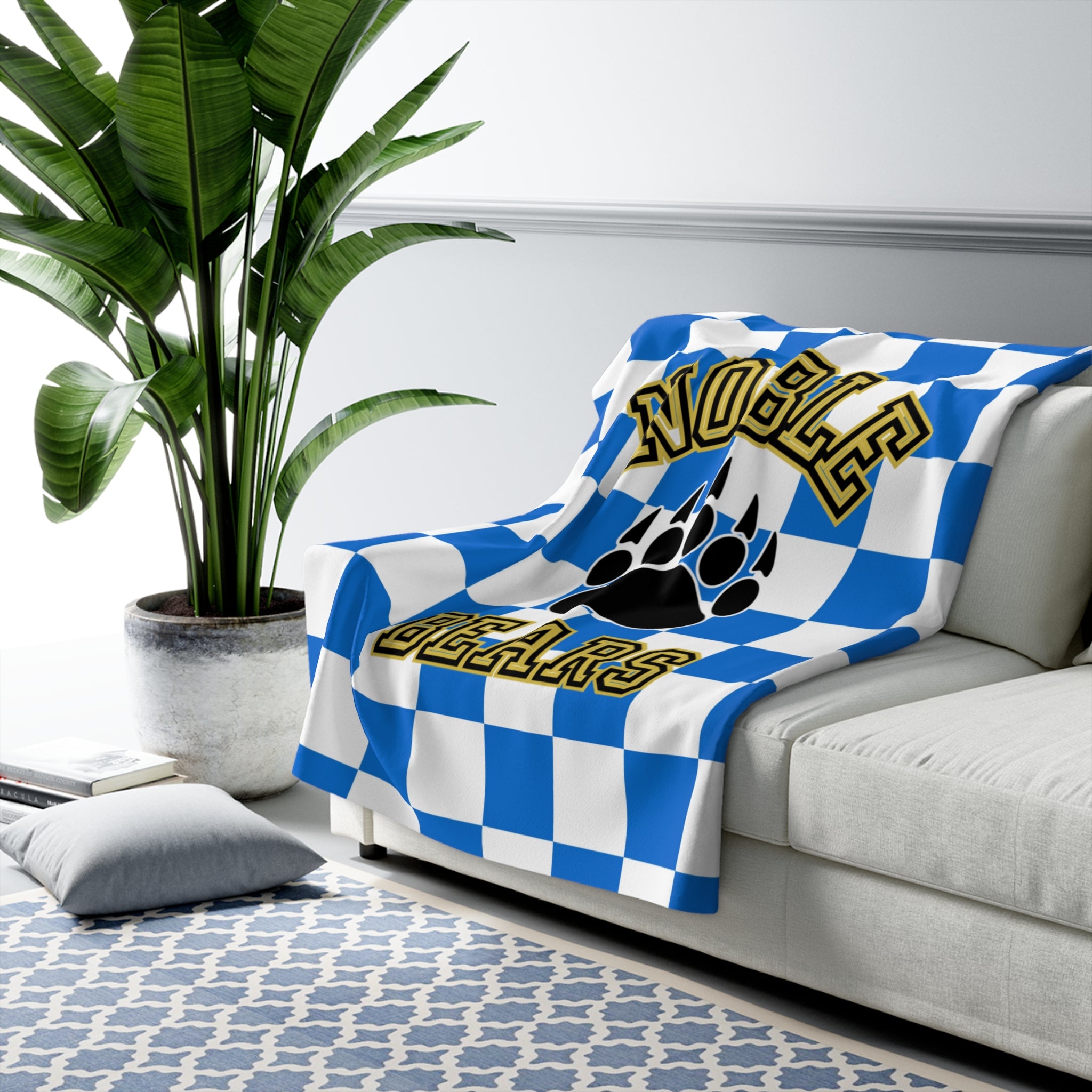 Noble Bears Sherpa Fleece Blanket