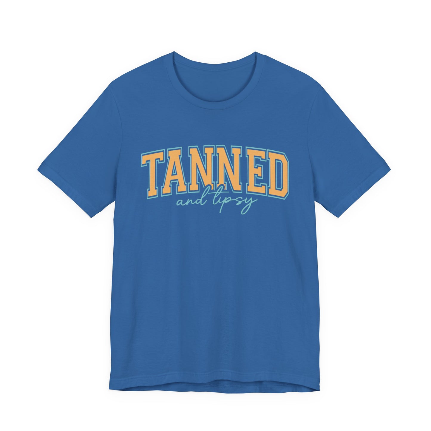"Tanned and Tipsy" Beach Vibe Graphic Tee