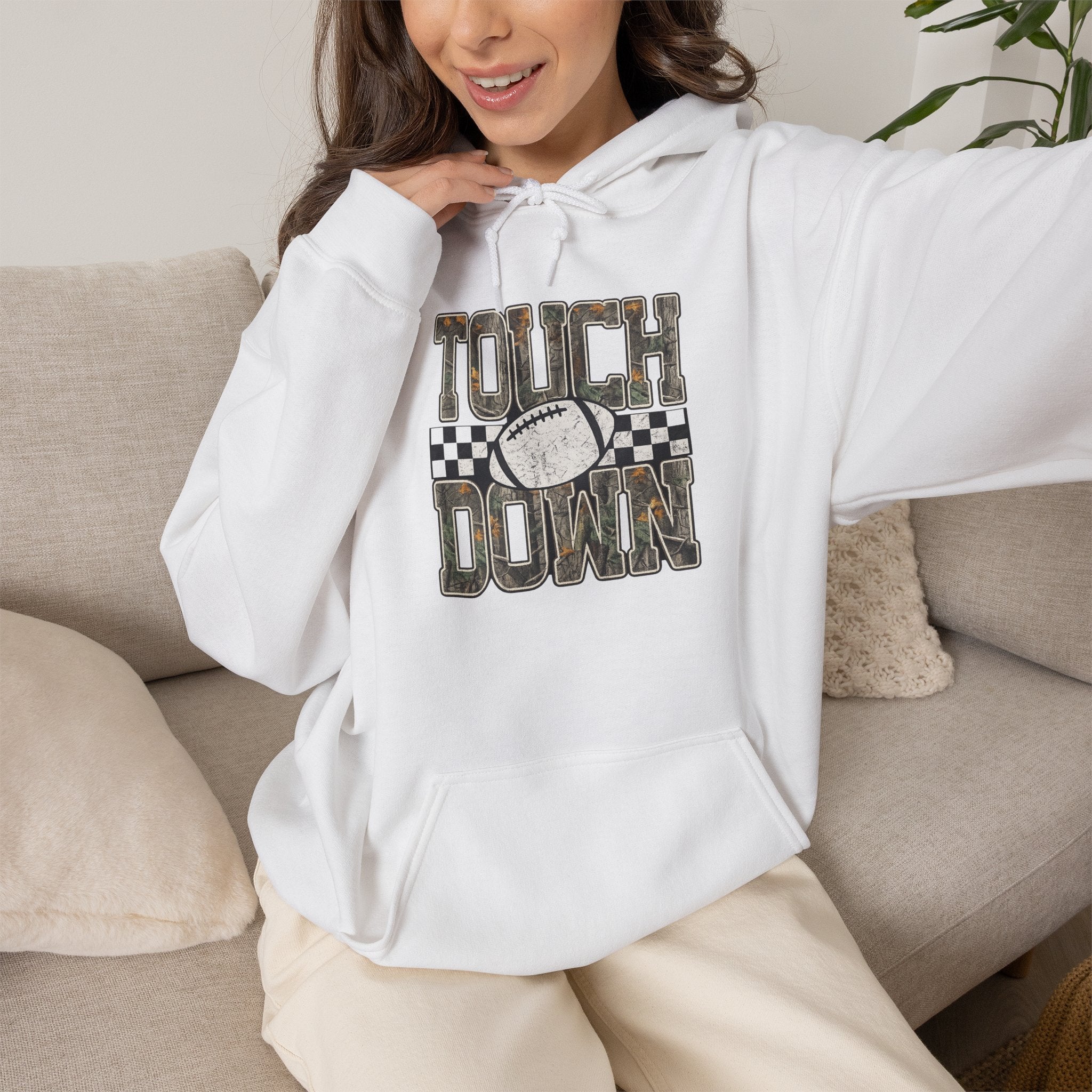 Camo Touchdown Hoodie