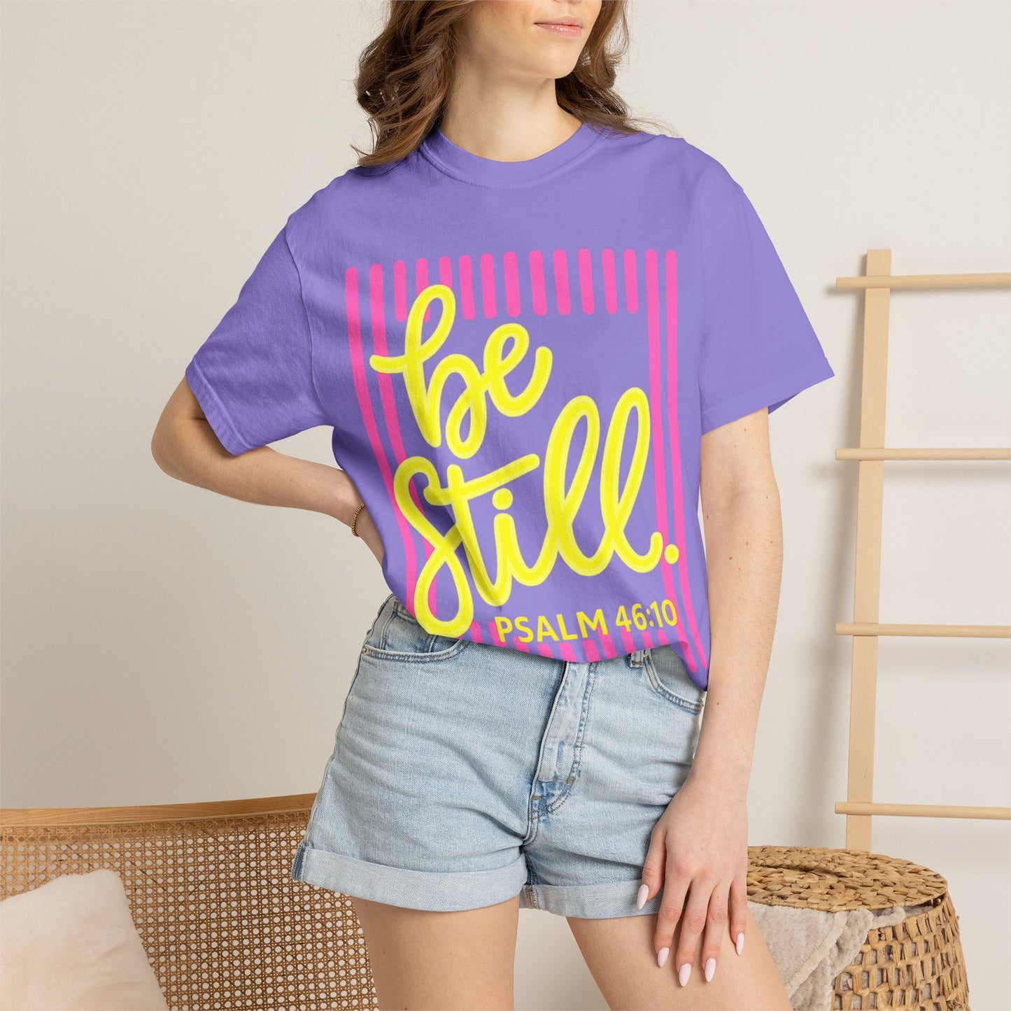 Be Still Psalm 46:10 T-Shirt