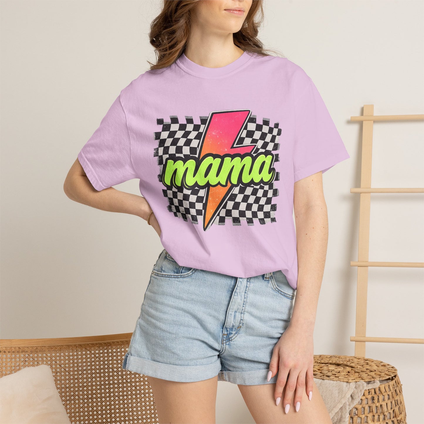 Mama Lightning Bolt Tee