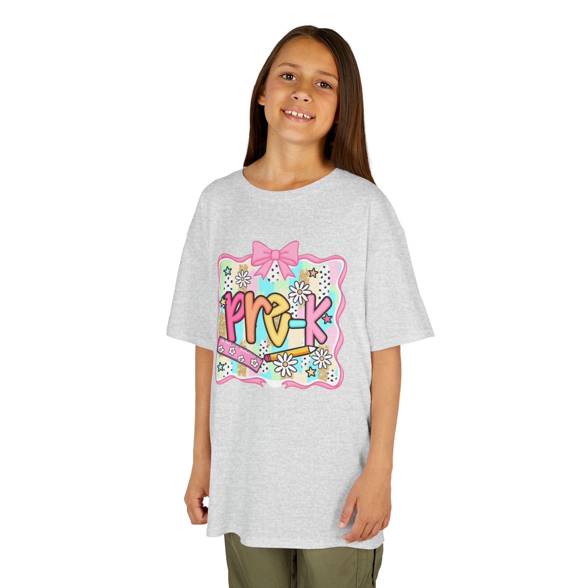 Cute 'Pre-K' Floral Back-to-School Shirt