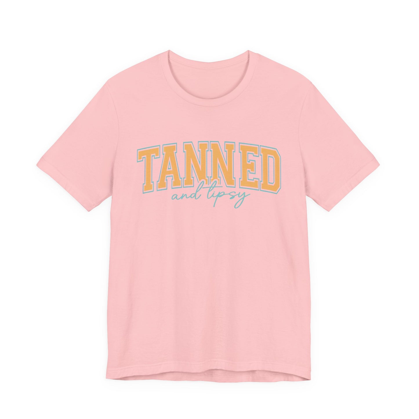 "Tanned and Tipsy" Beach Vibe Graphic Tee