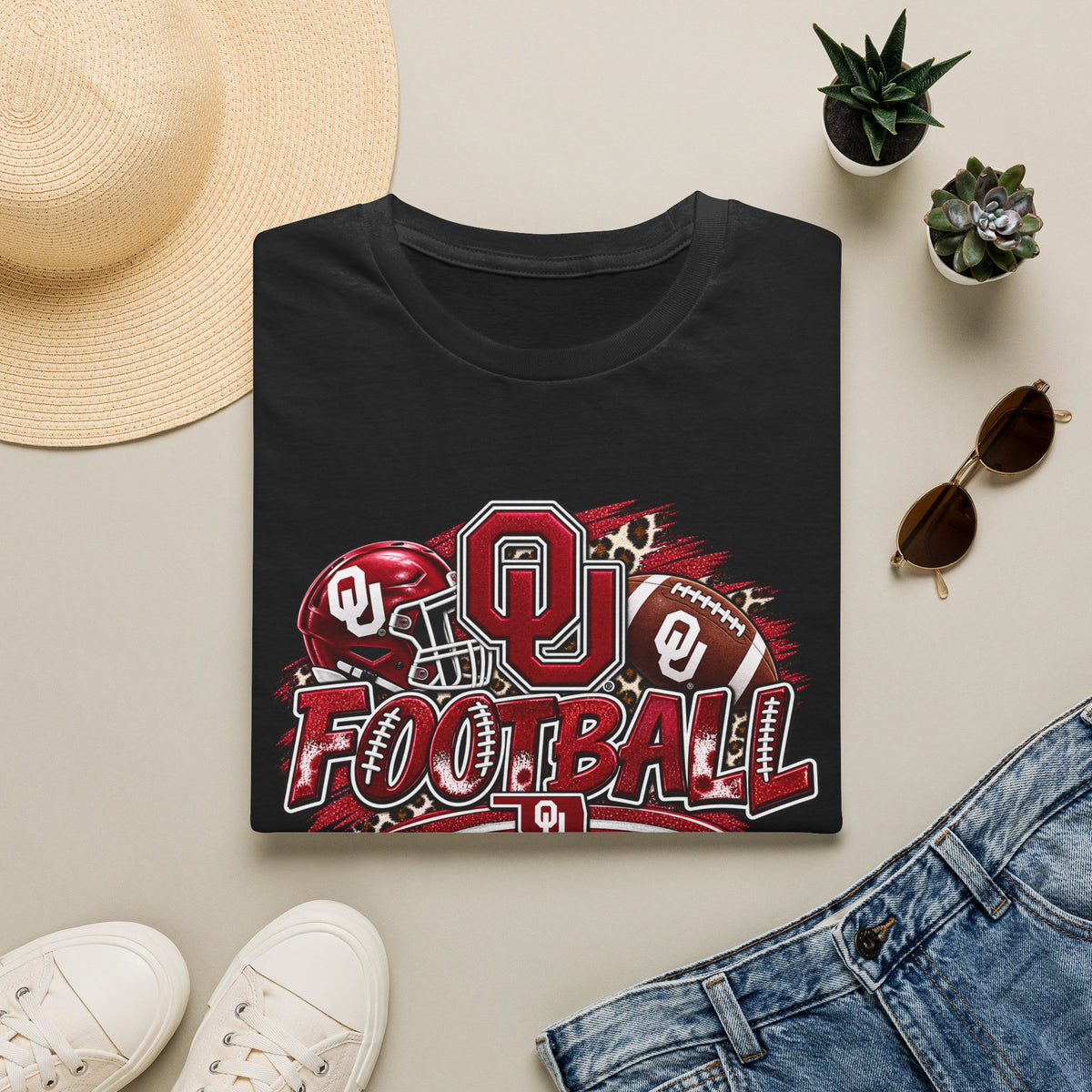 OU Football Unisex Softstyle T-Shirt