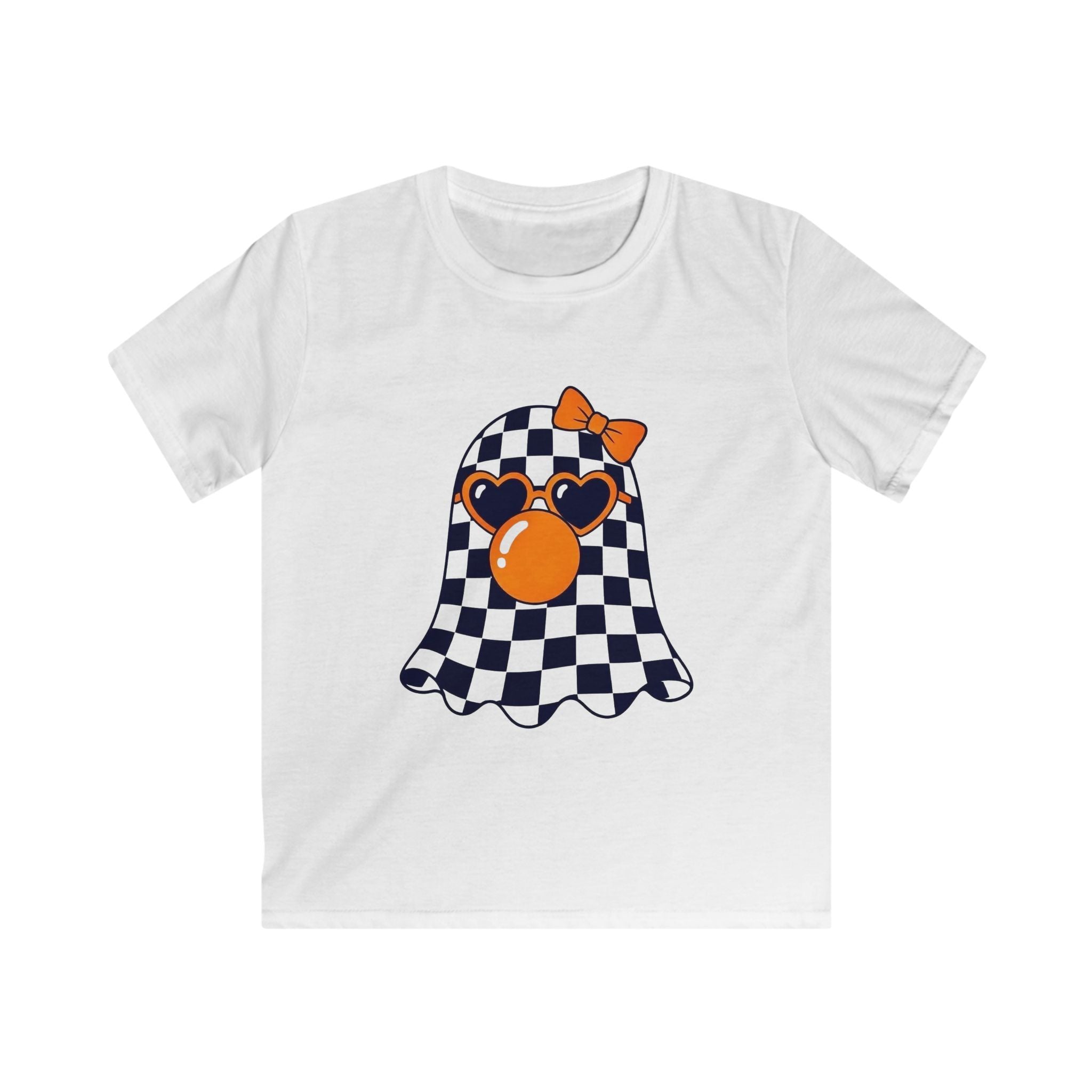 Kids checkered ghost Tee