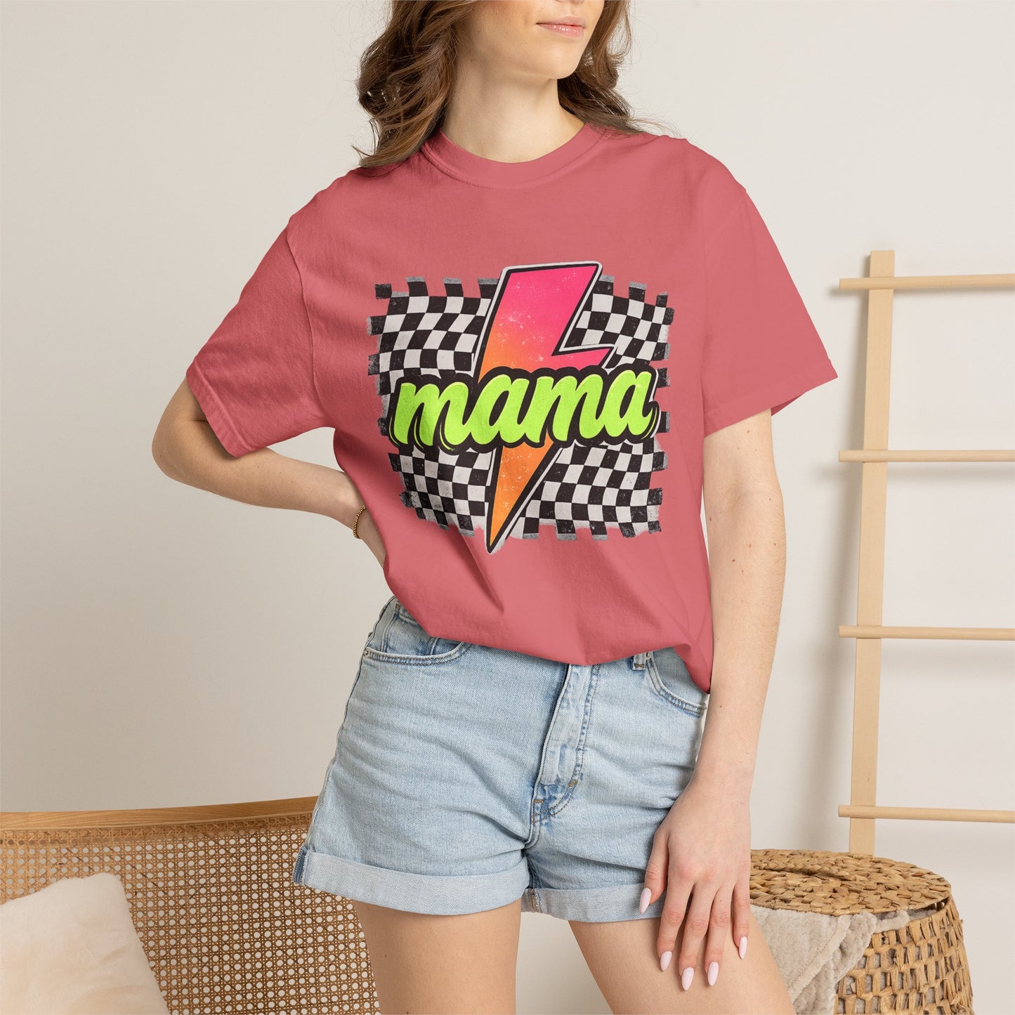 Mama Lightning Bolt Tee