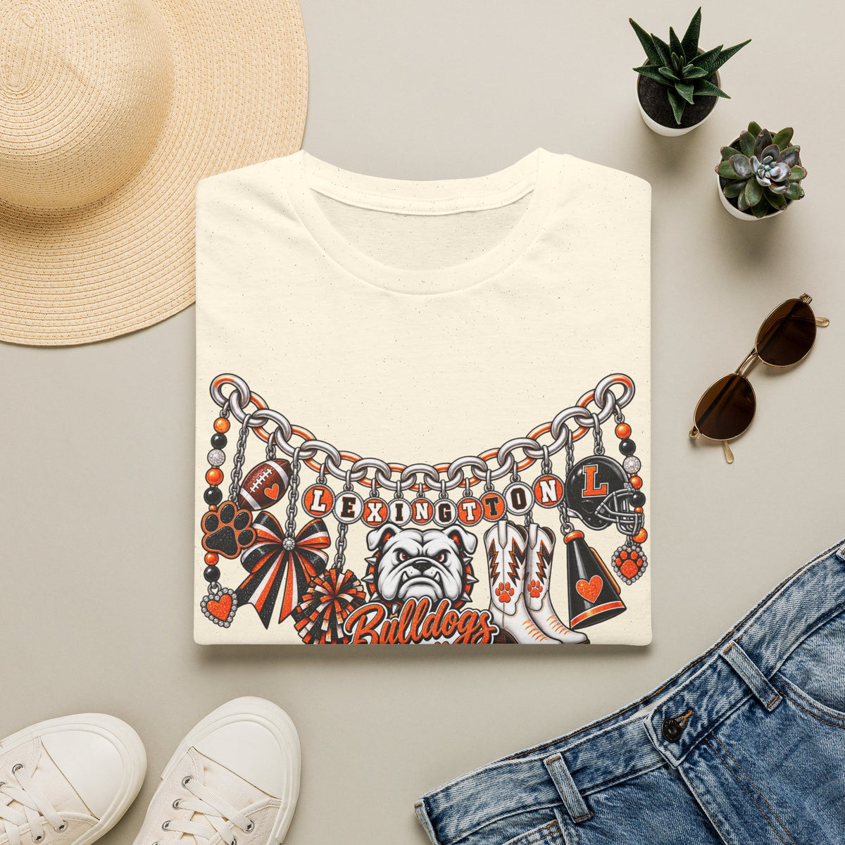 Lexington necklace tee