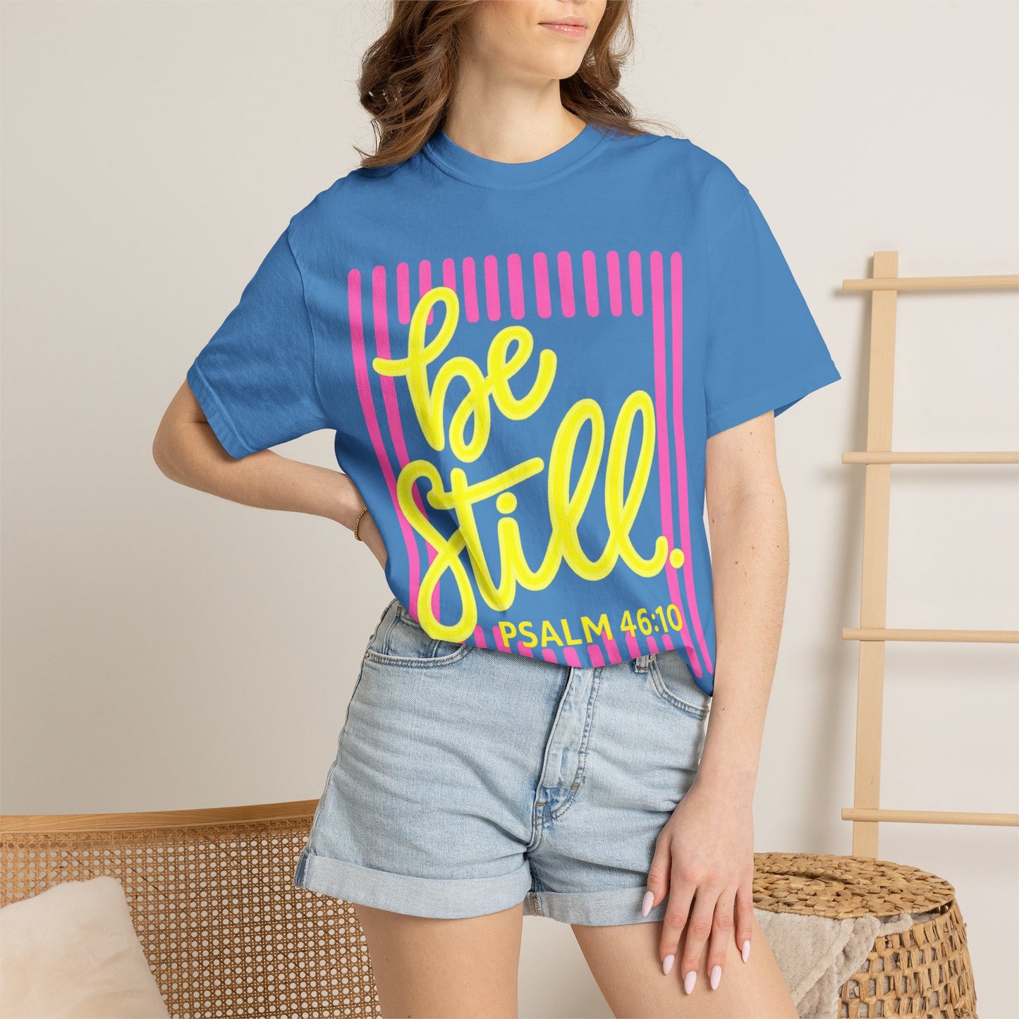 Be Still Psalm 46:10 T-Shirt
