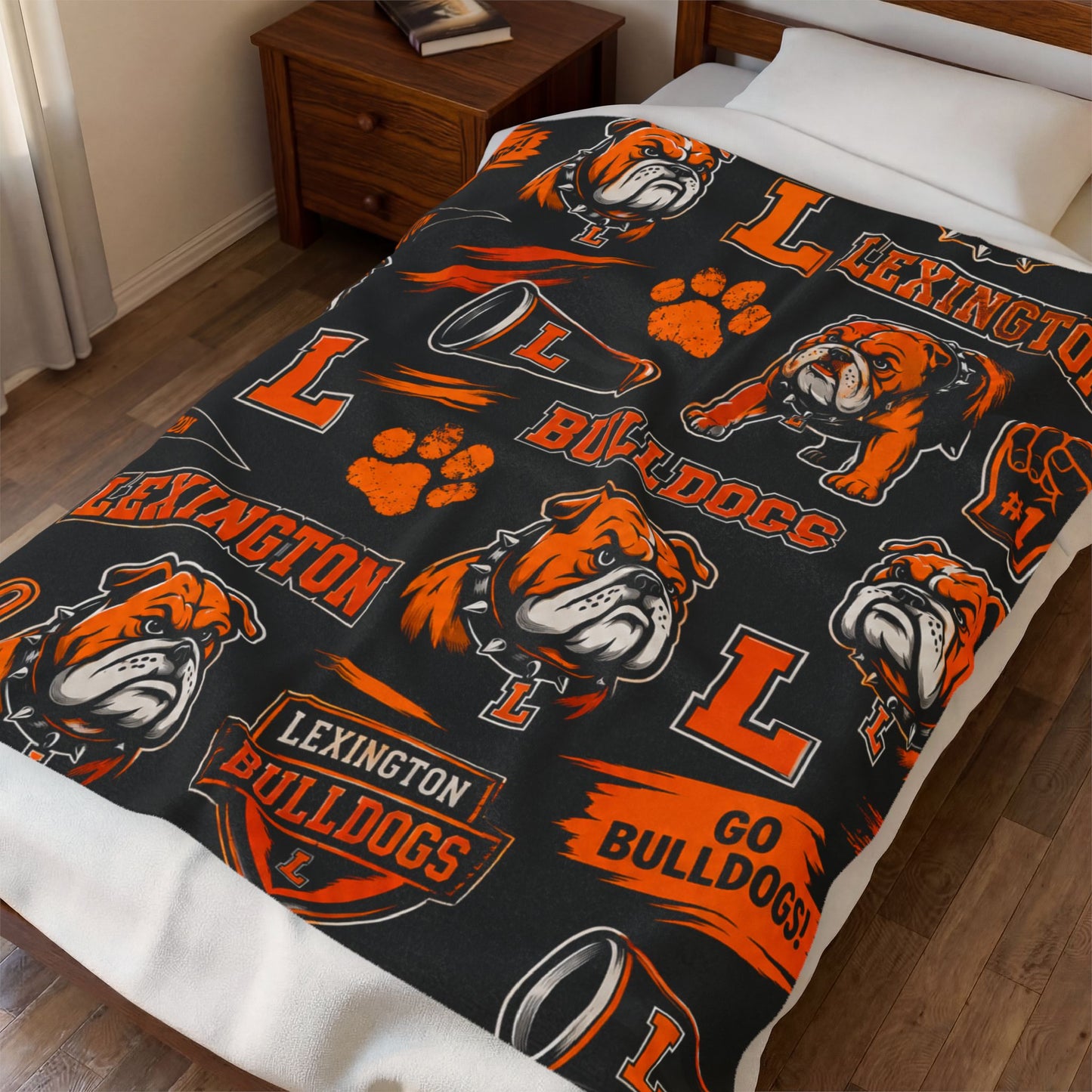 Lexington Bulldogs Blanket