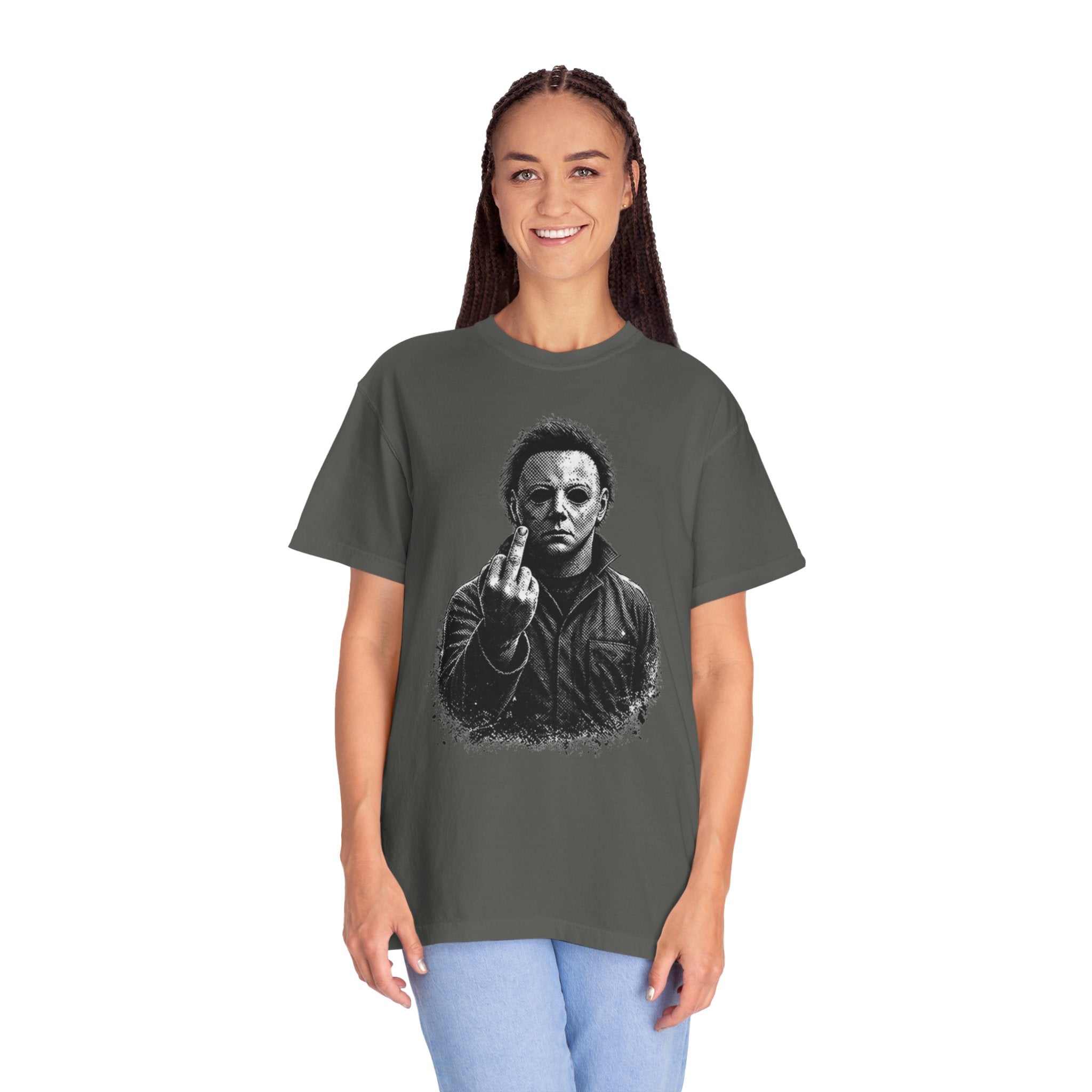 Jason Middle Finger Horror Tee