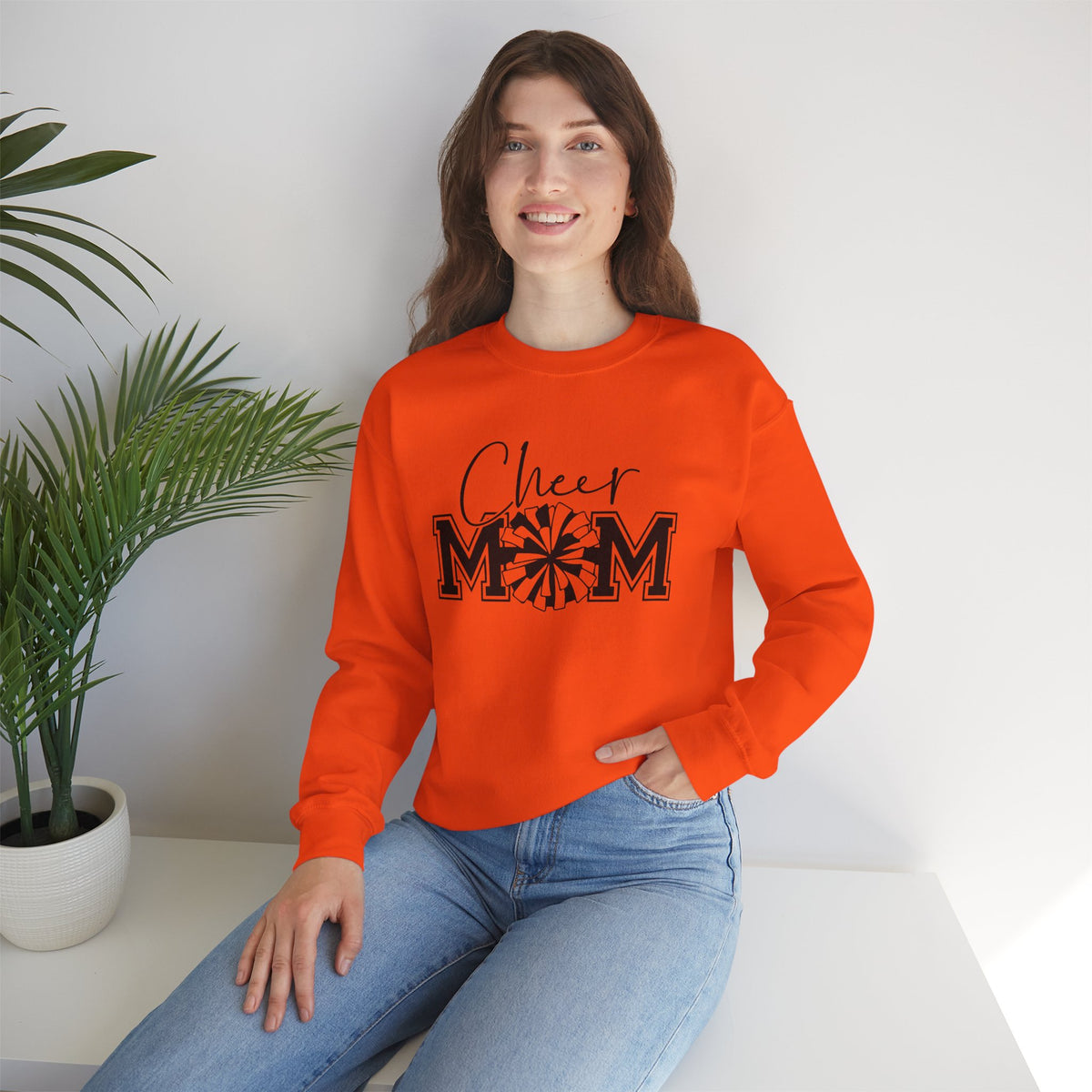 Cheer Mom Front & Back sweatshirt