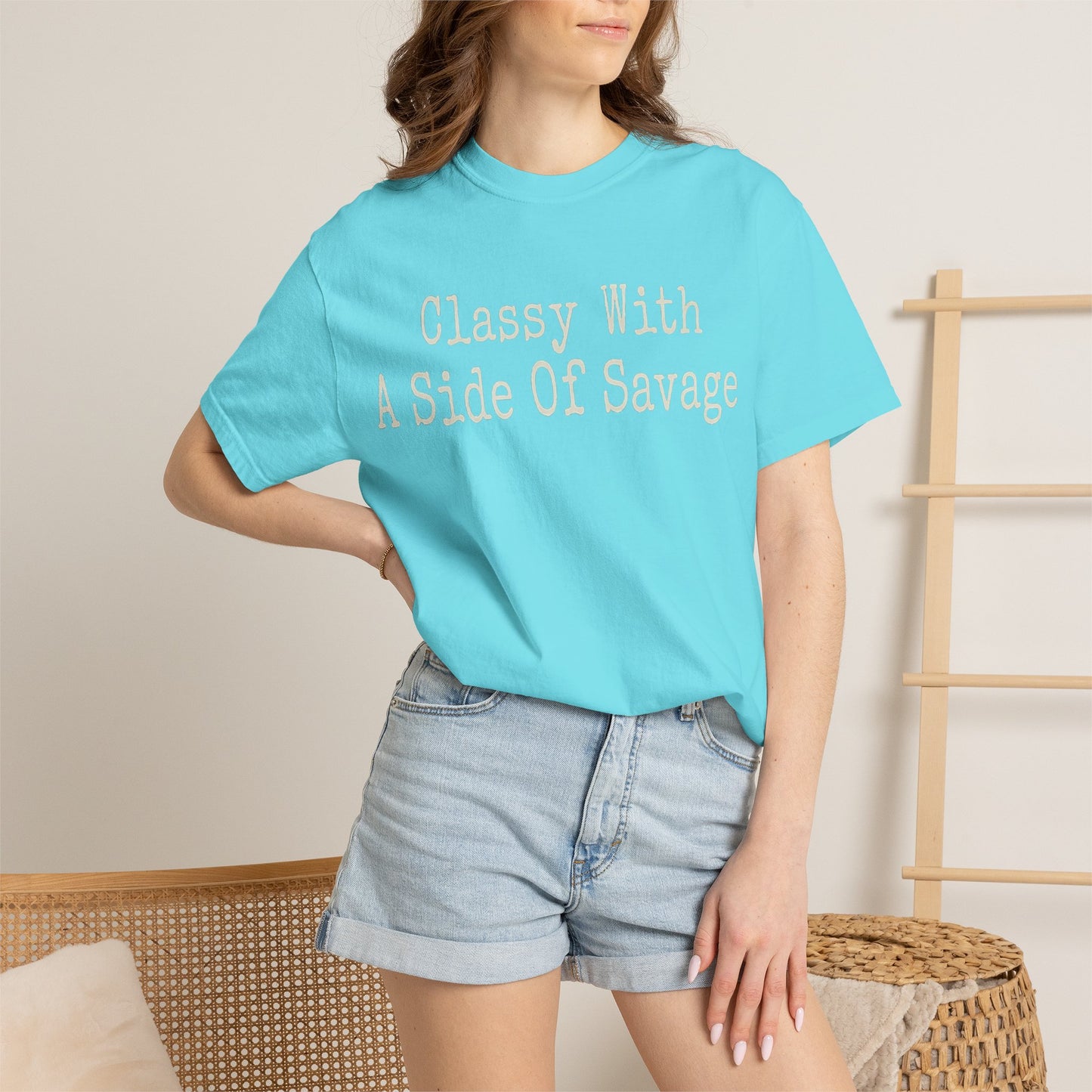 Classy With A Side Of Savage Tee