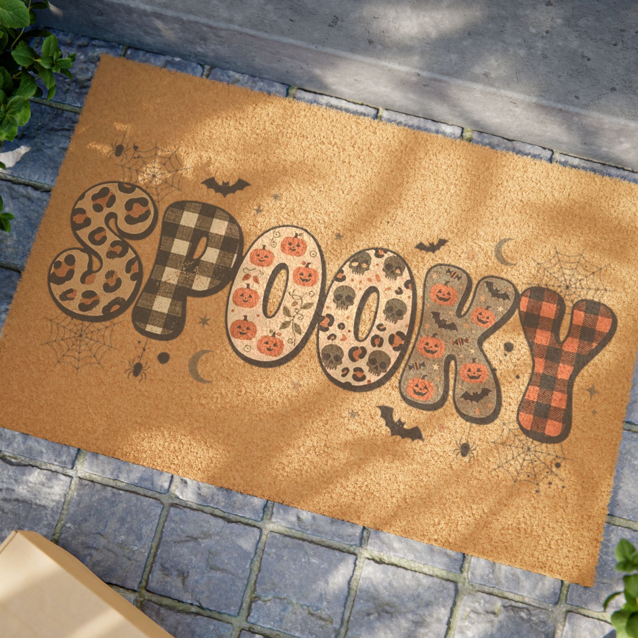 Spooky Fall Doormat