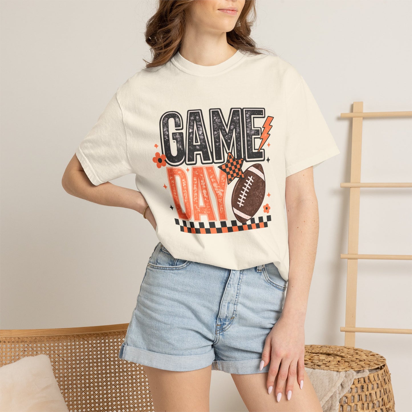 Game Day Football T-Shirt ORANGE