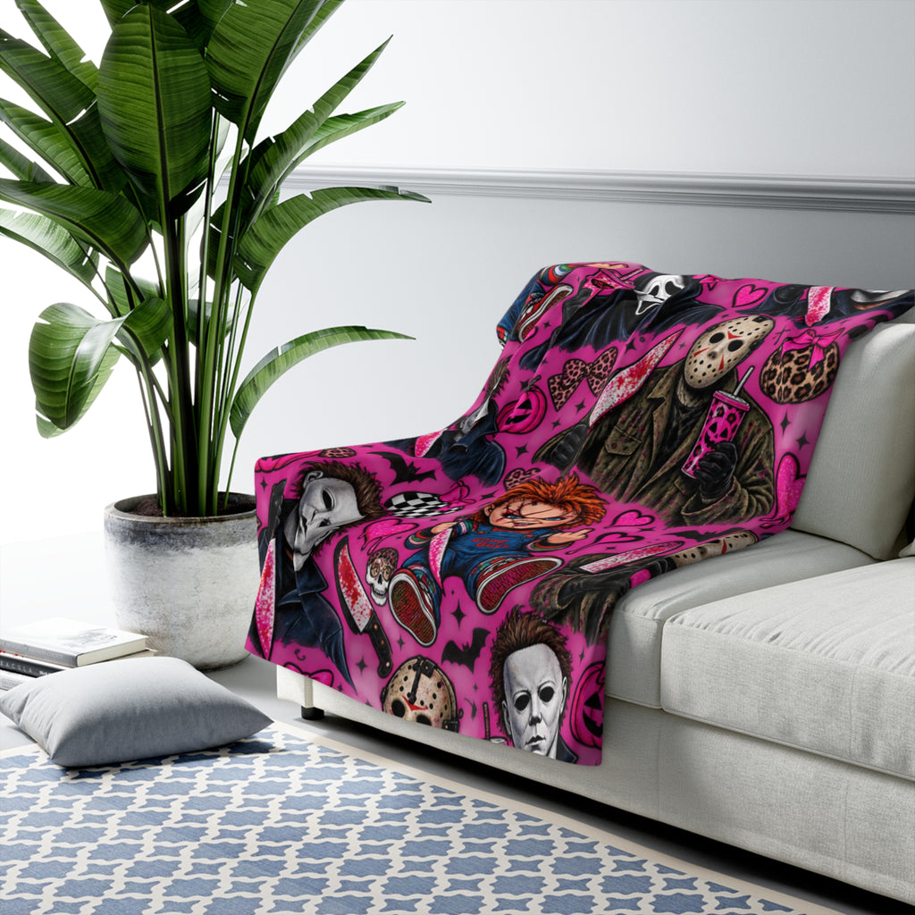 Halloween Sherpa Fleece Blanket