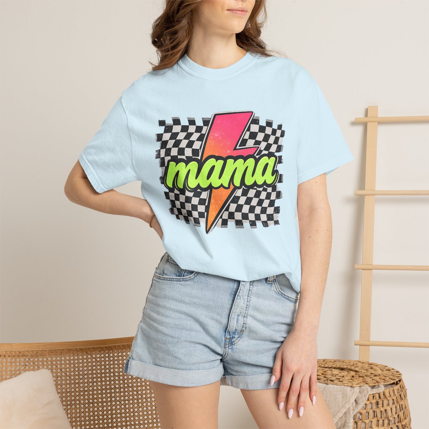 Mama Lightning Bolt Tee