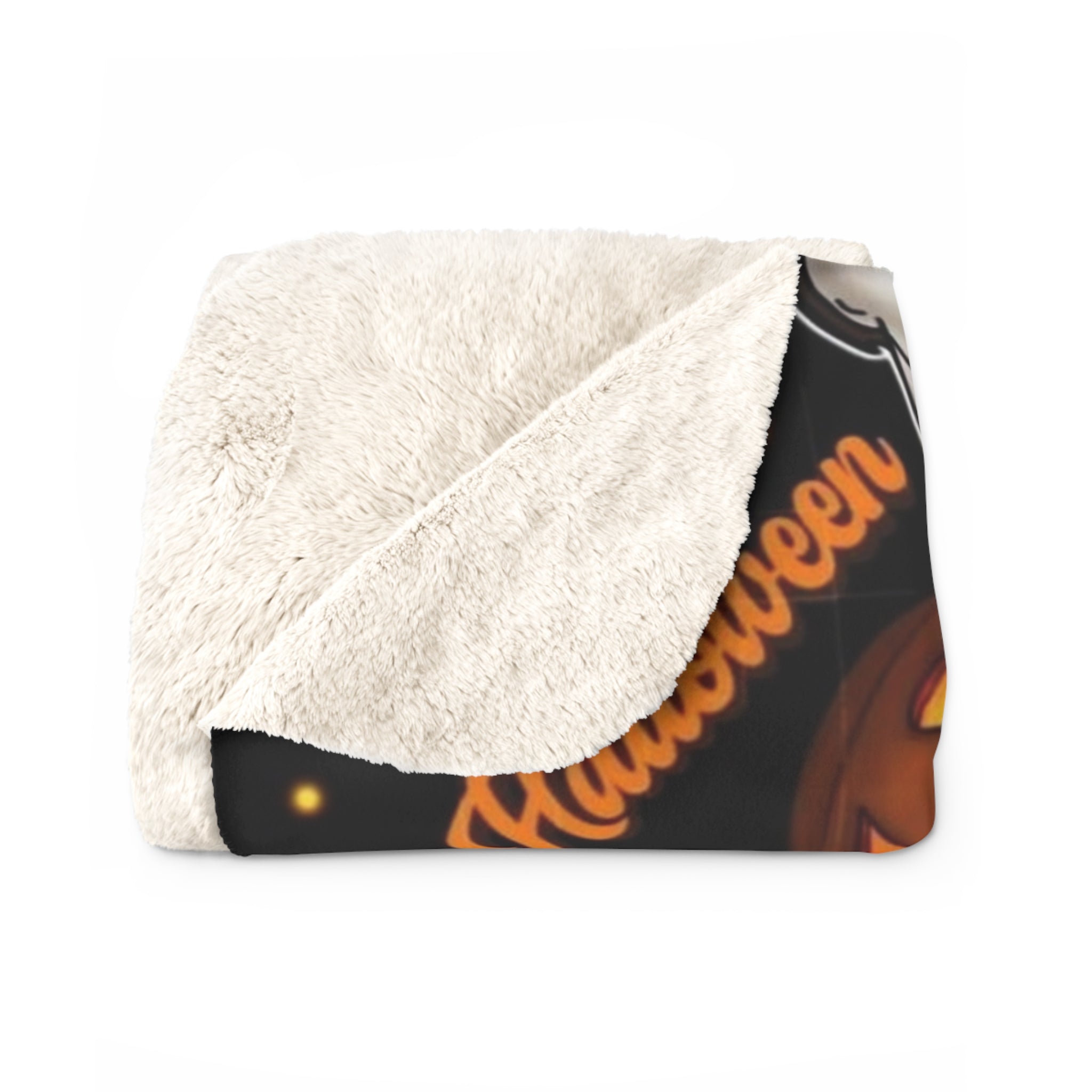 Michael Myers Pumpkin & Tombstone Plush Throw
