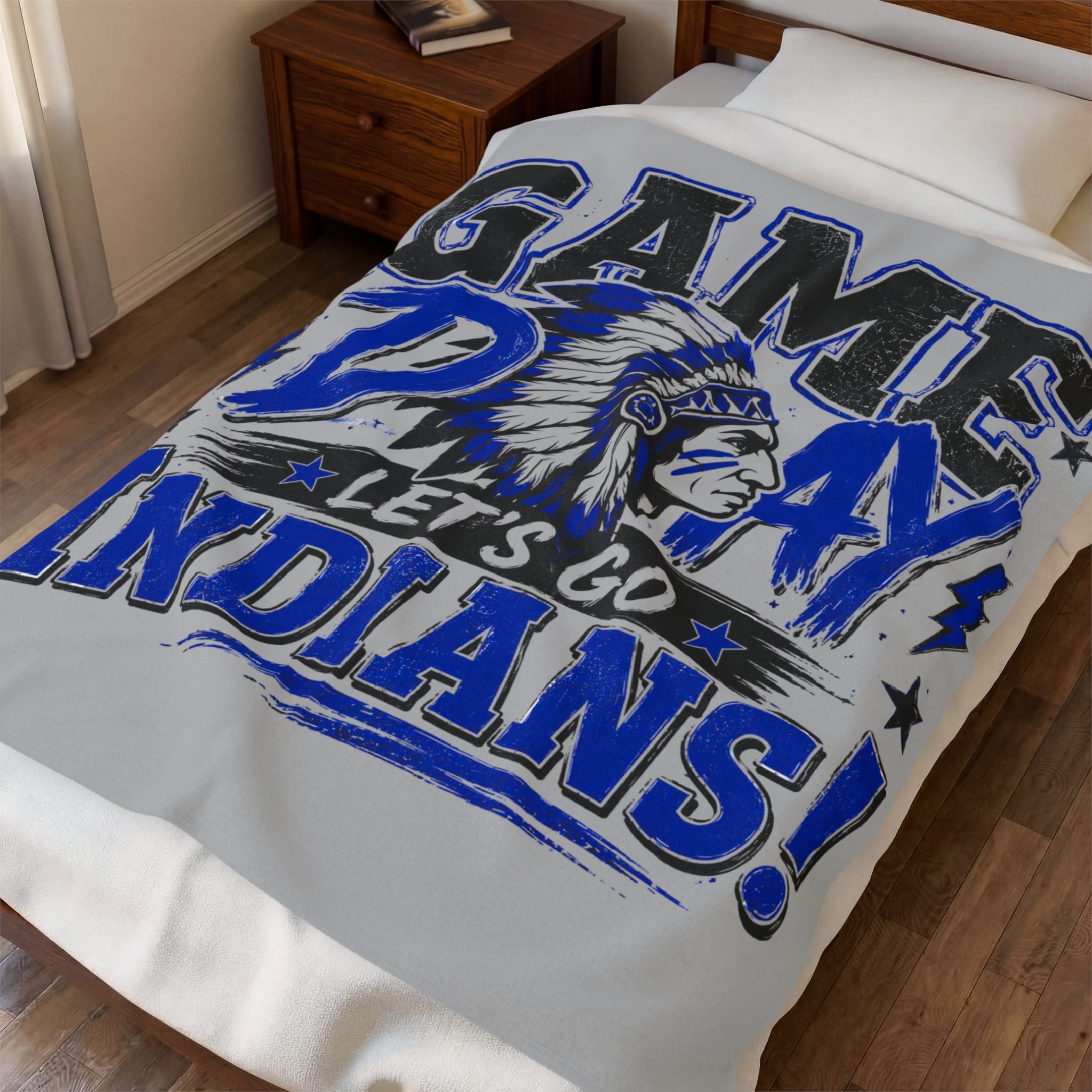Game Day Little Axe blanket