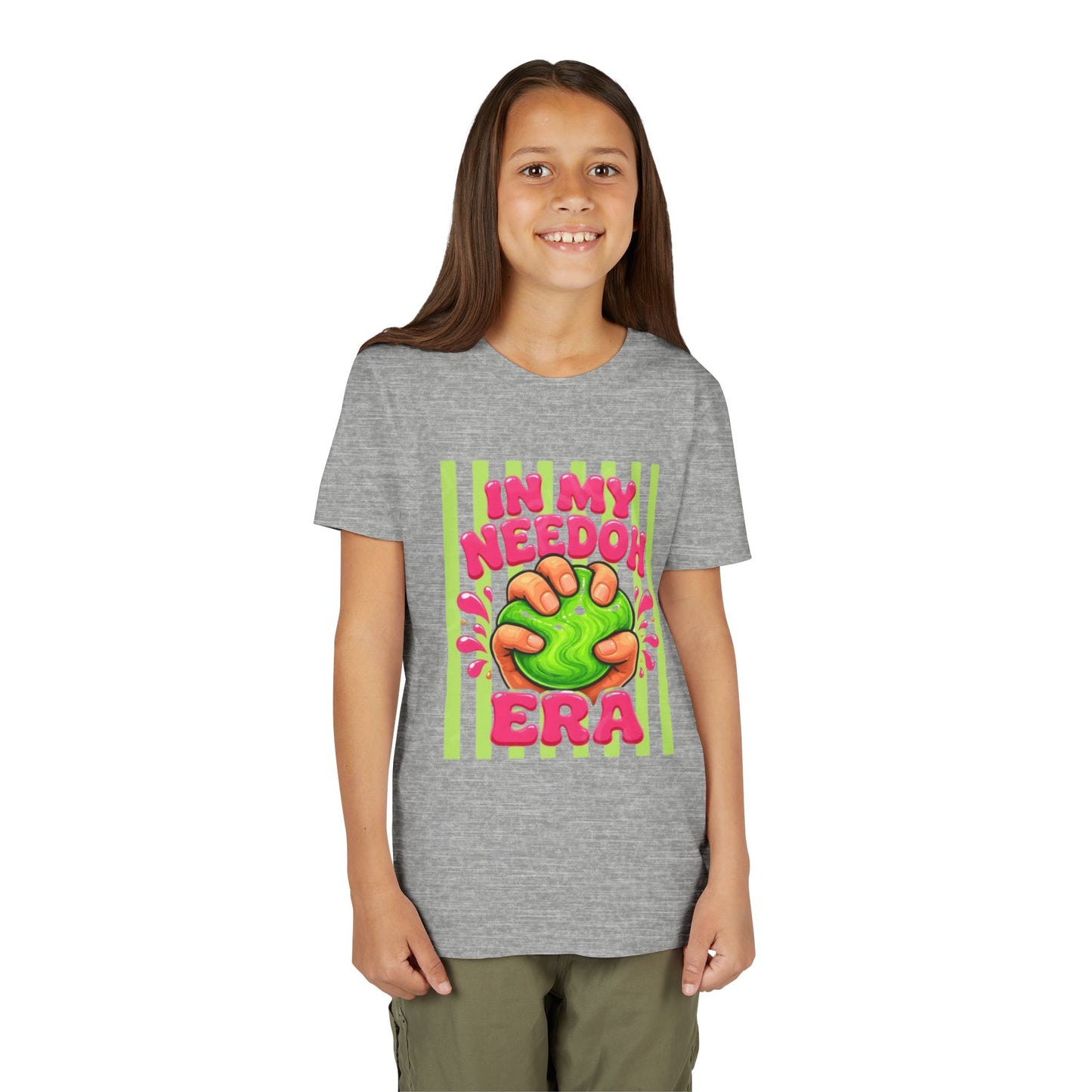 "In My Needoh Era" Cute Slime Hand Graphic Tee
