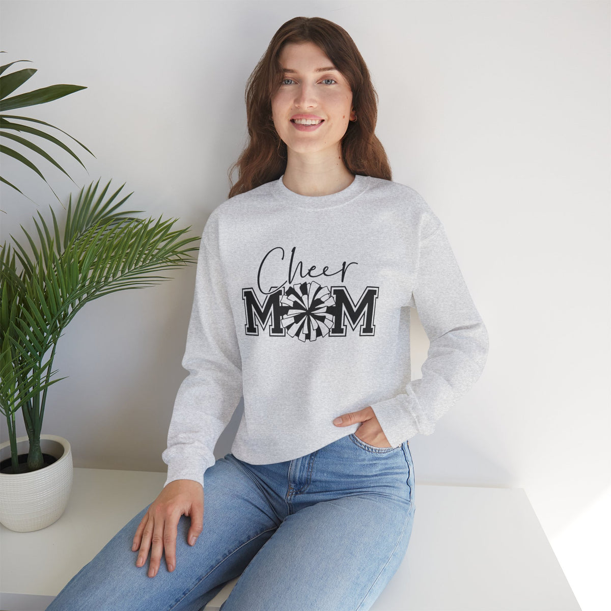 Cheer Mom Front & Back sweatshirt