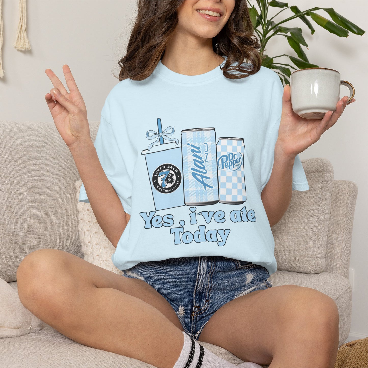 Yes, I’ve ate today graphic tee