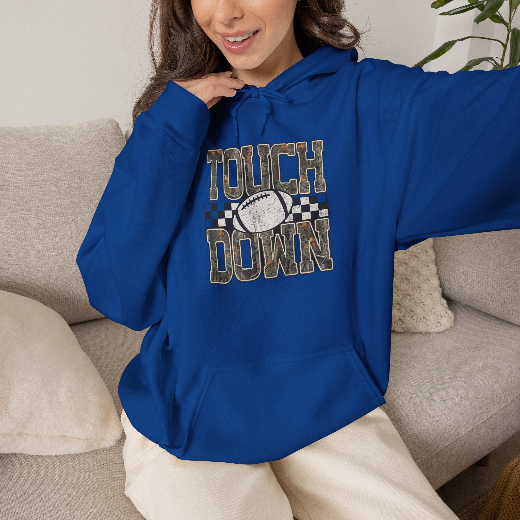 Camo Touchdown Hoodie
