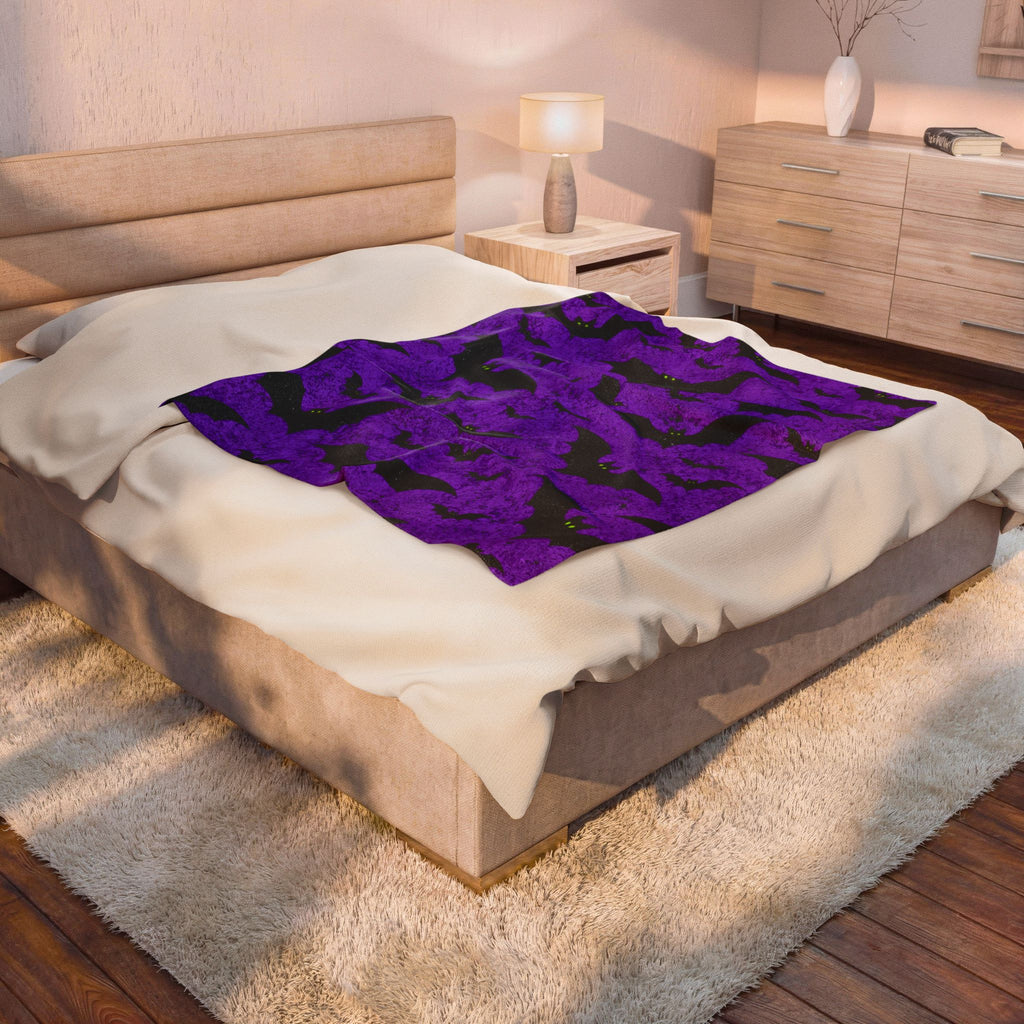 Purple Bat blanket