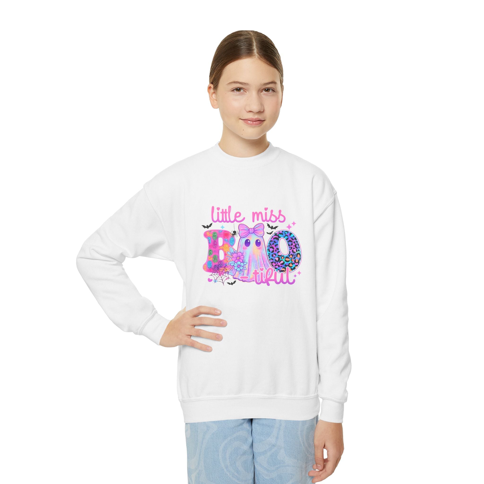 "Little Miss BOO-tiful" Kids Sweater