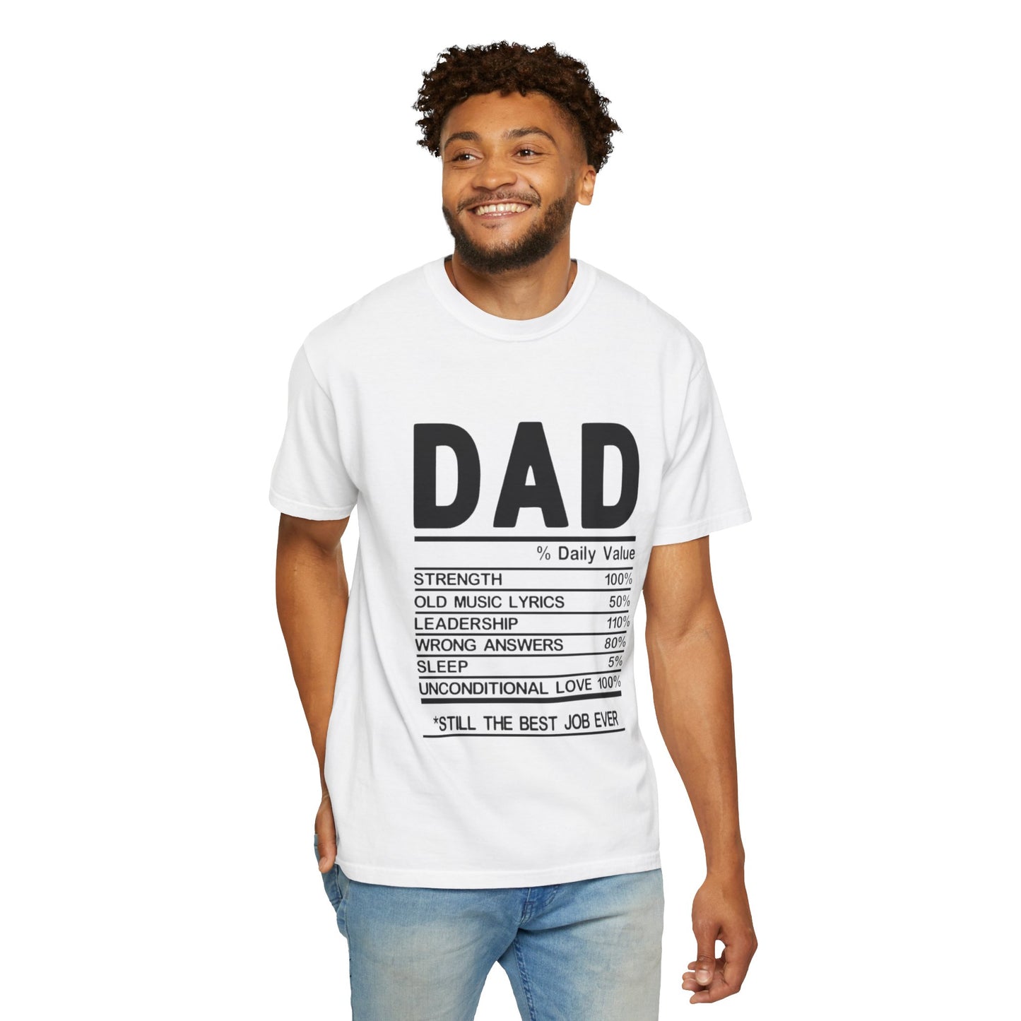 Dad Daily Value T-Shirt — Funny Father’s Day Gift Tee