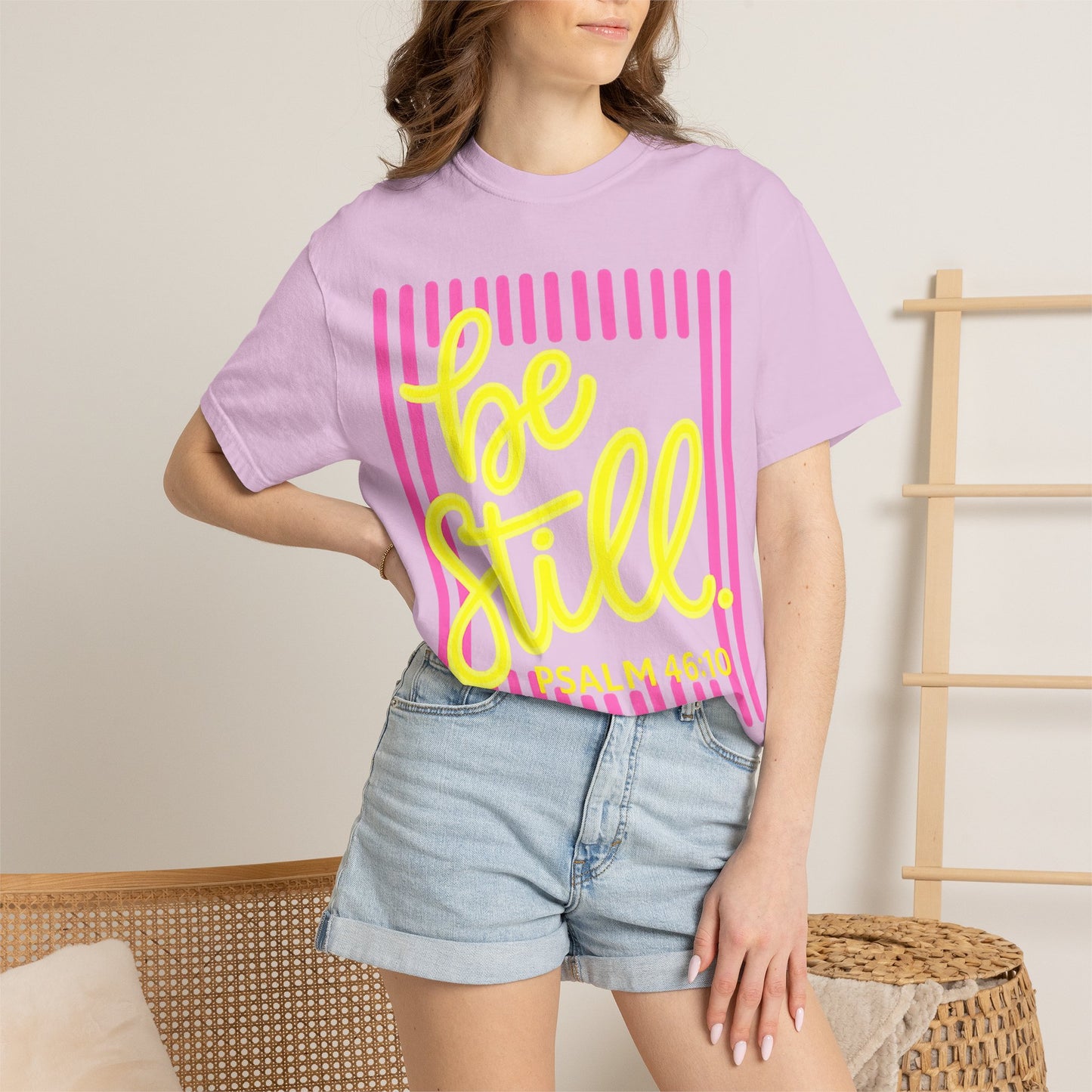 Be Still Psalm 46:10 T-Shirt