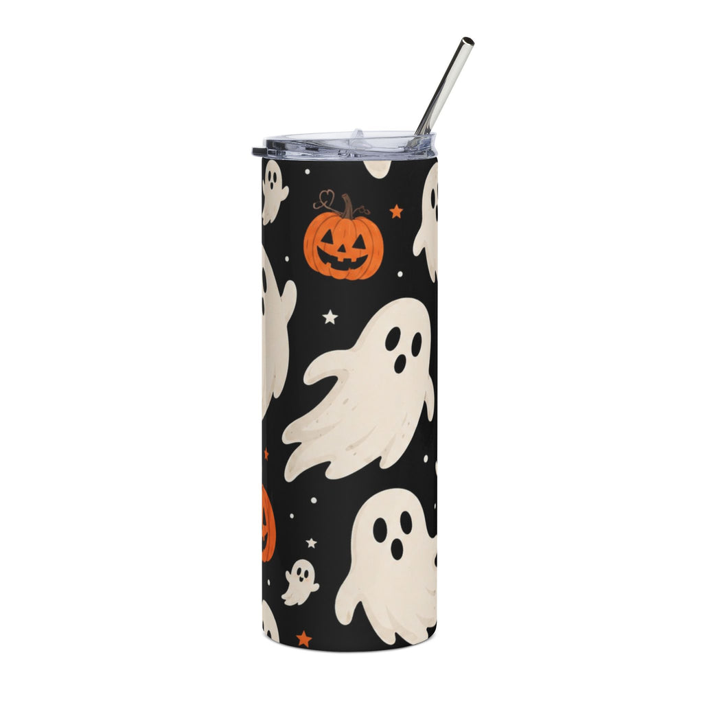 Ghosts and pumpkins tumbler 20oz