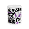 Resting witch face mug, (11oz, 15oz)