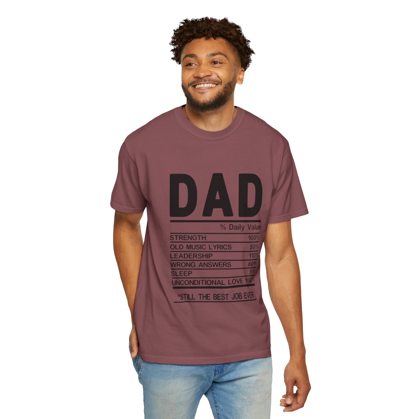 Dad Daily Value T-Shirt — Funny Father’s Day Gift Tee