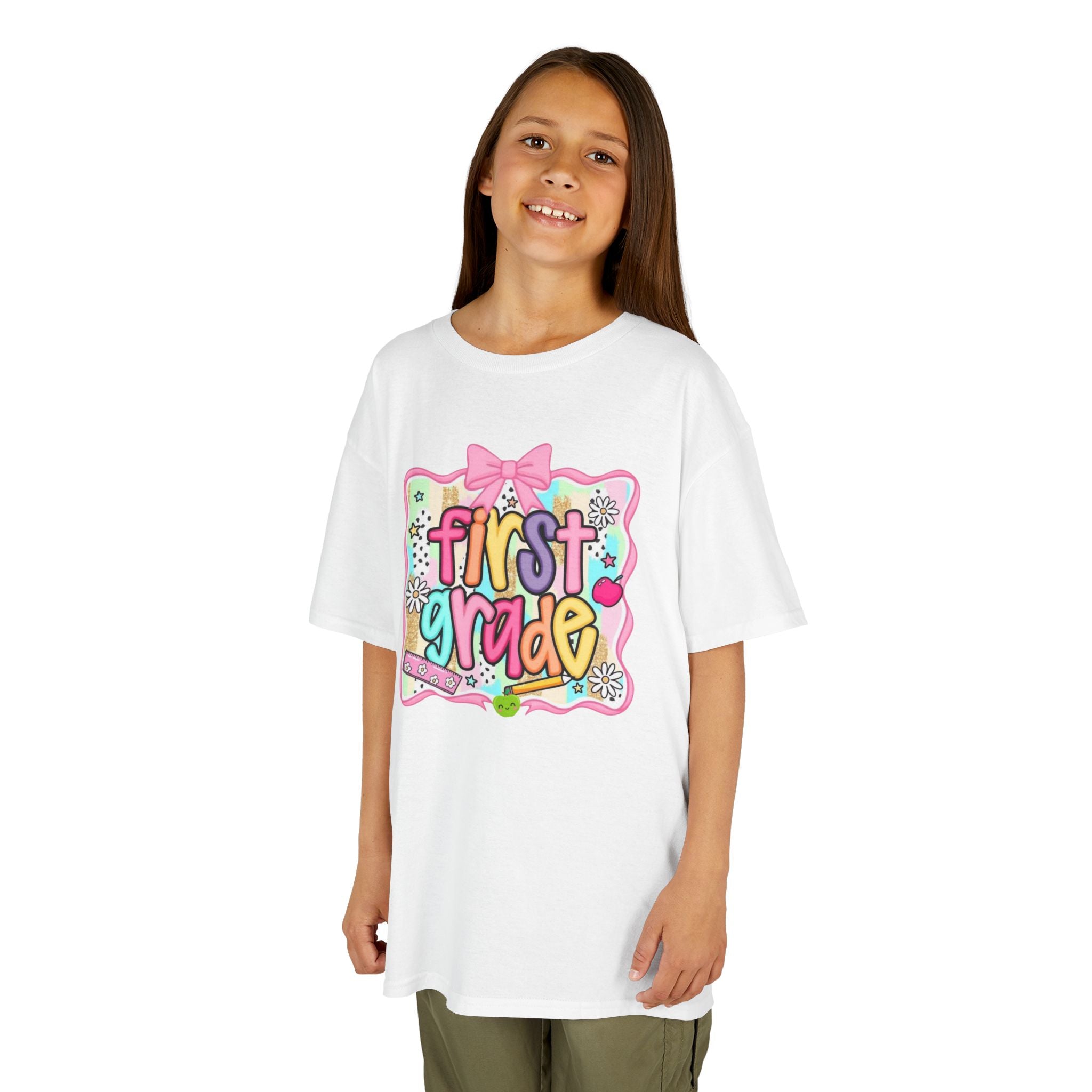 First Grade Cute Colorful Back-to-School Design