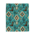 Southwestern Cowboy Aztec Pattern